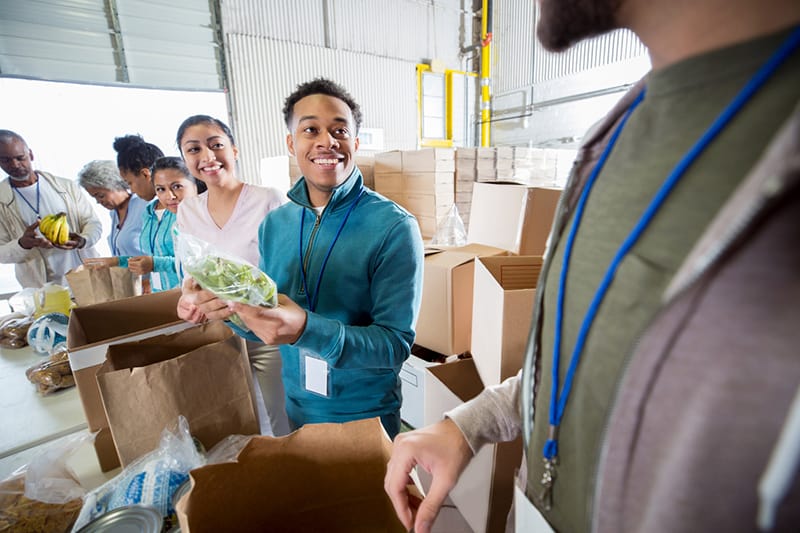 Volunteer organizer, one of many non-profit second chance jobs