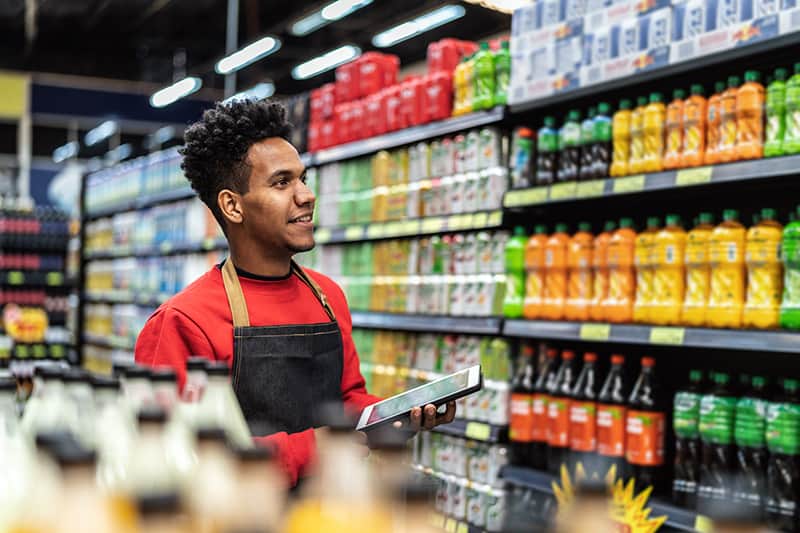 Inventory control specialist, one of many retail second chance jobs