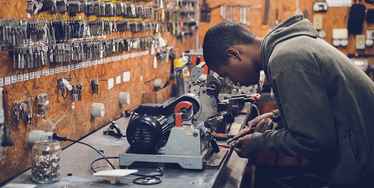 Key maker is just one skill you can master in a trade or vocational school.