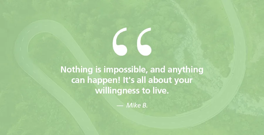 Mike B. fishing on boat, redemption from addiction and incarceration